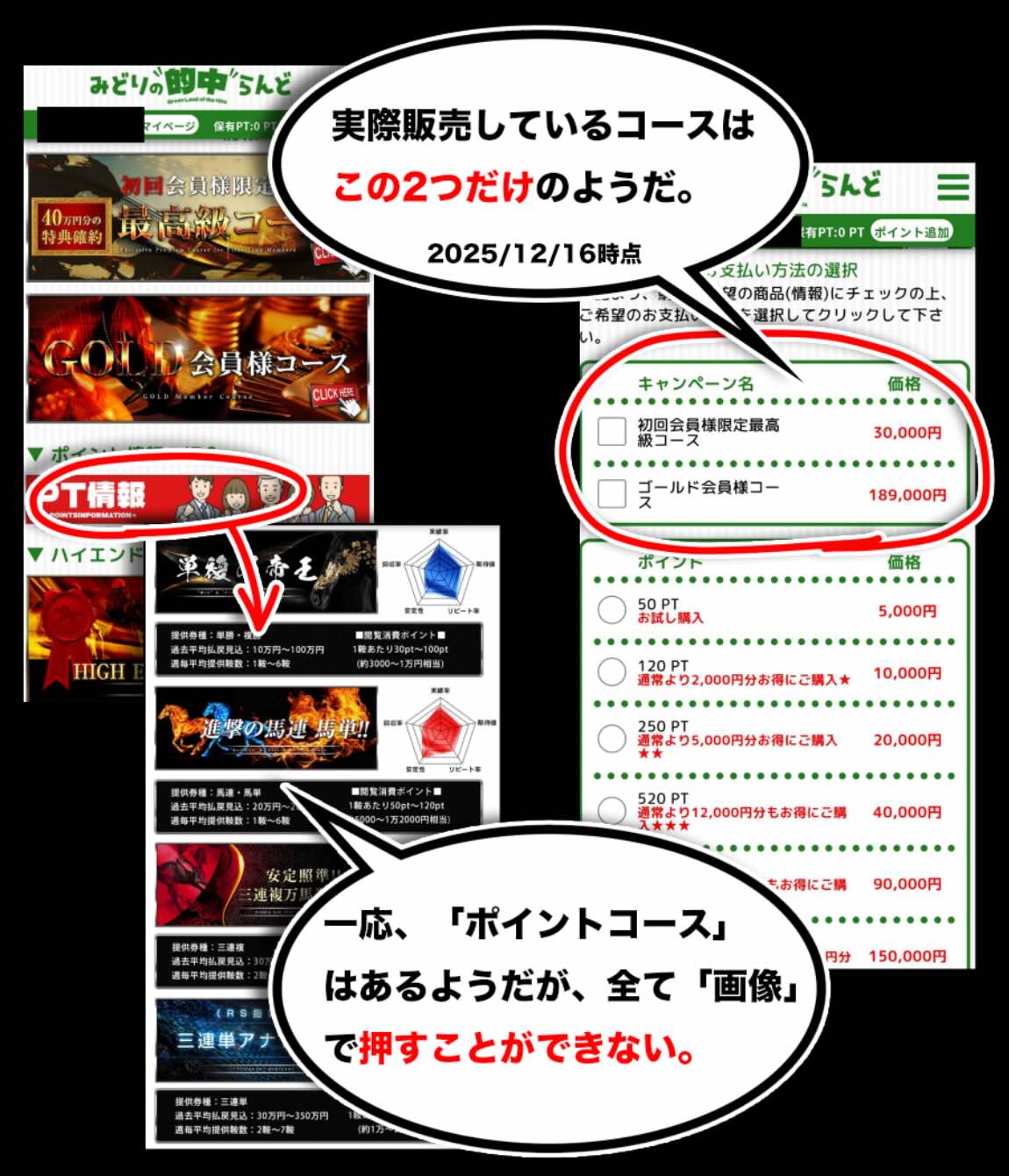 みどりの的中らんどが提供する競馬予想
